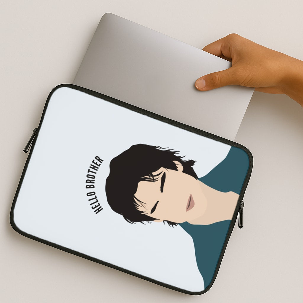 Hello Brother Cartoon - VD MacBook Case