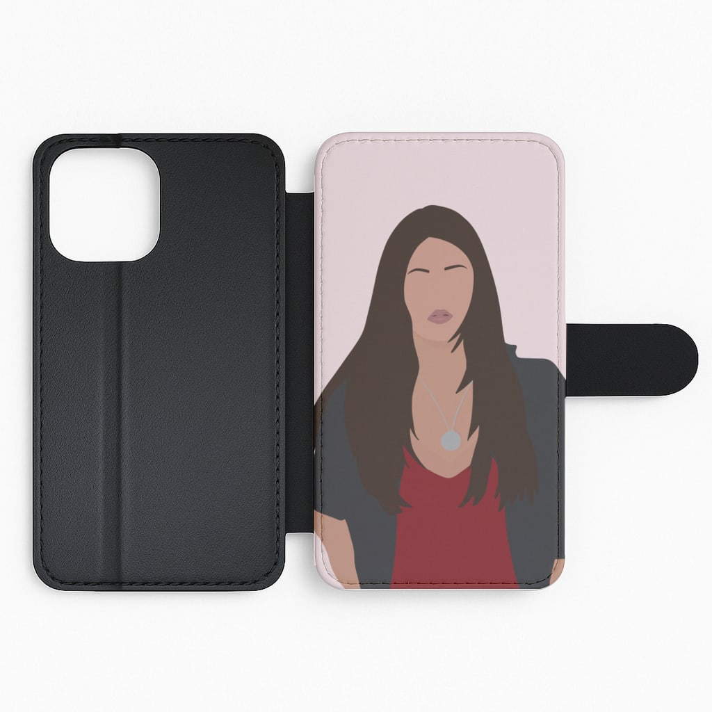 Elena Gilbert - Vampire Diaries Flip Phone Case