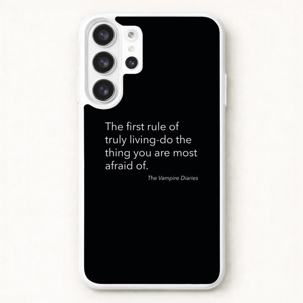 The First Rule Of Truly Living - VD Phone Case for Galaxy S26 Ultra