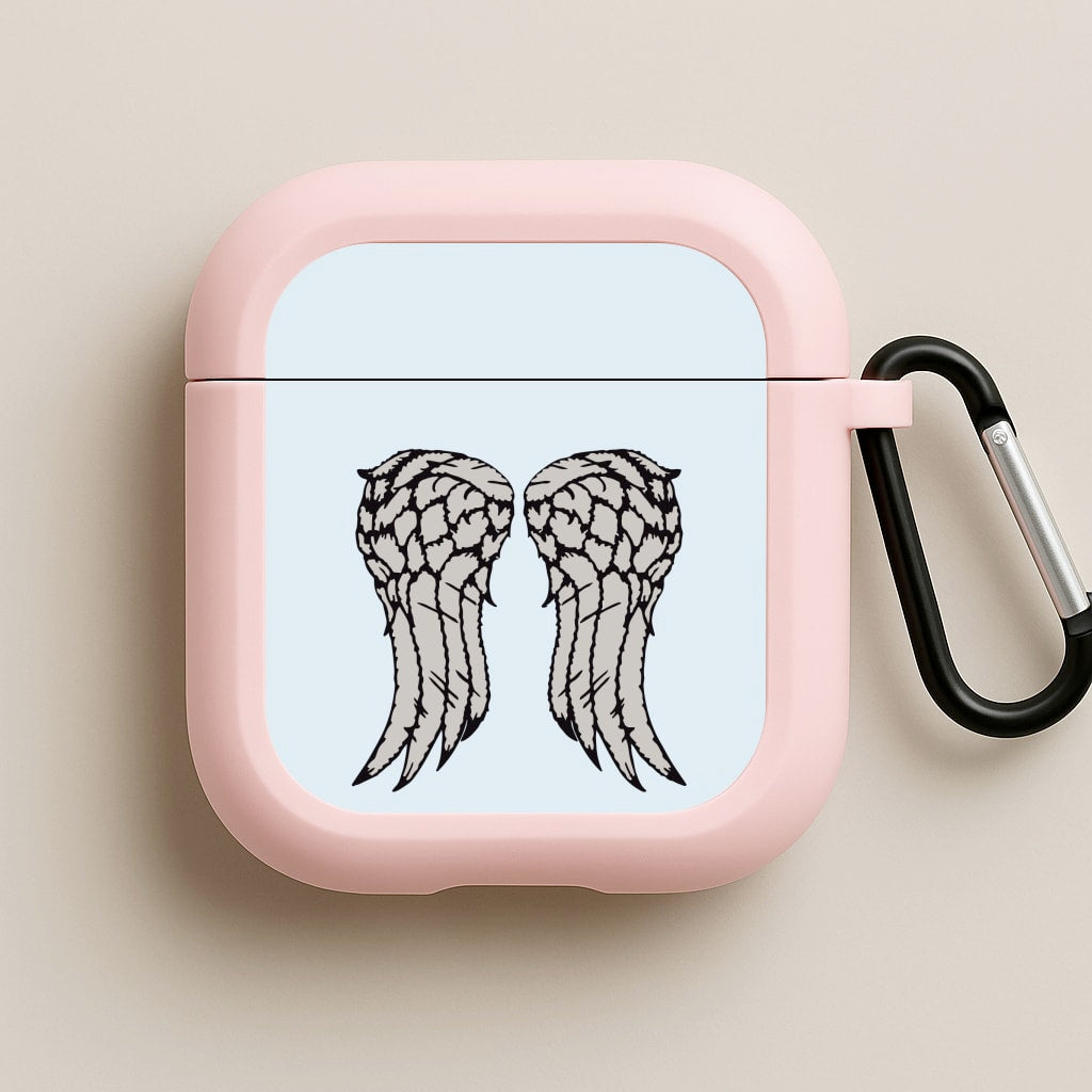 Daryl's Wings - TWD Pink AirPods Case