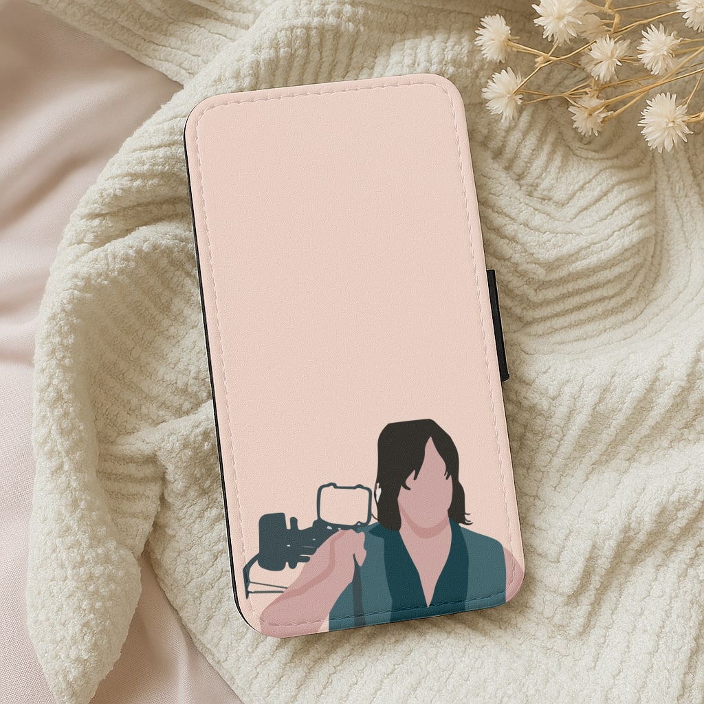 Daryl And His Crossbow - TWD Wallet Phone Case