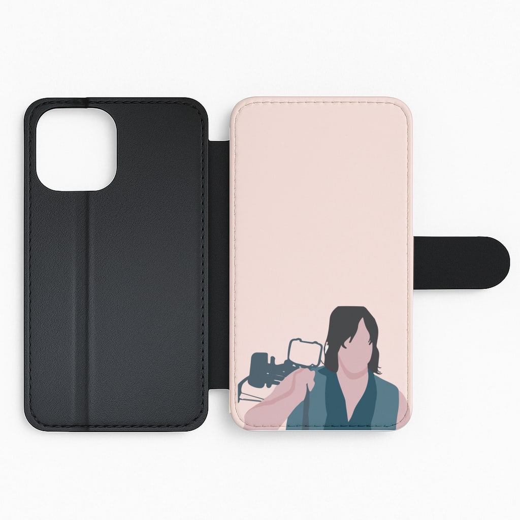 Daryl And His Crossbow - TWD Flip Phone Case