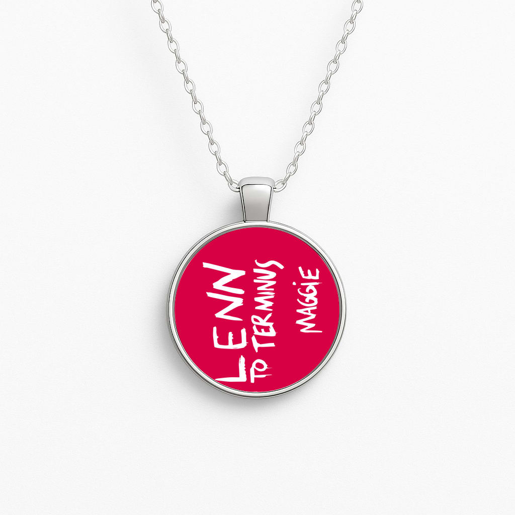 Message For Glenn - TWD Circle Necklace