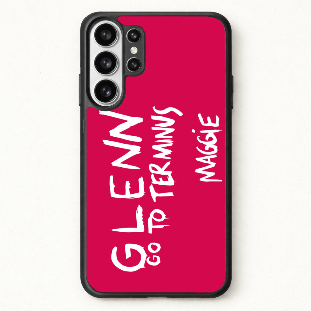 Message For Glenn - TWD Phone Case for Galaxy S26 Ultra