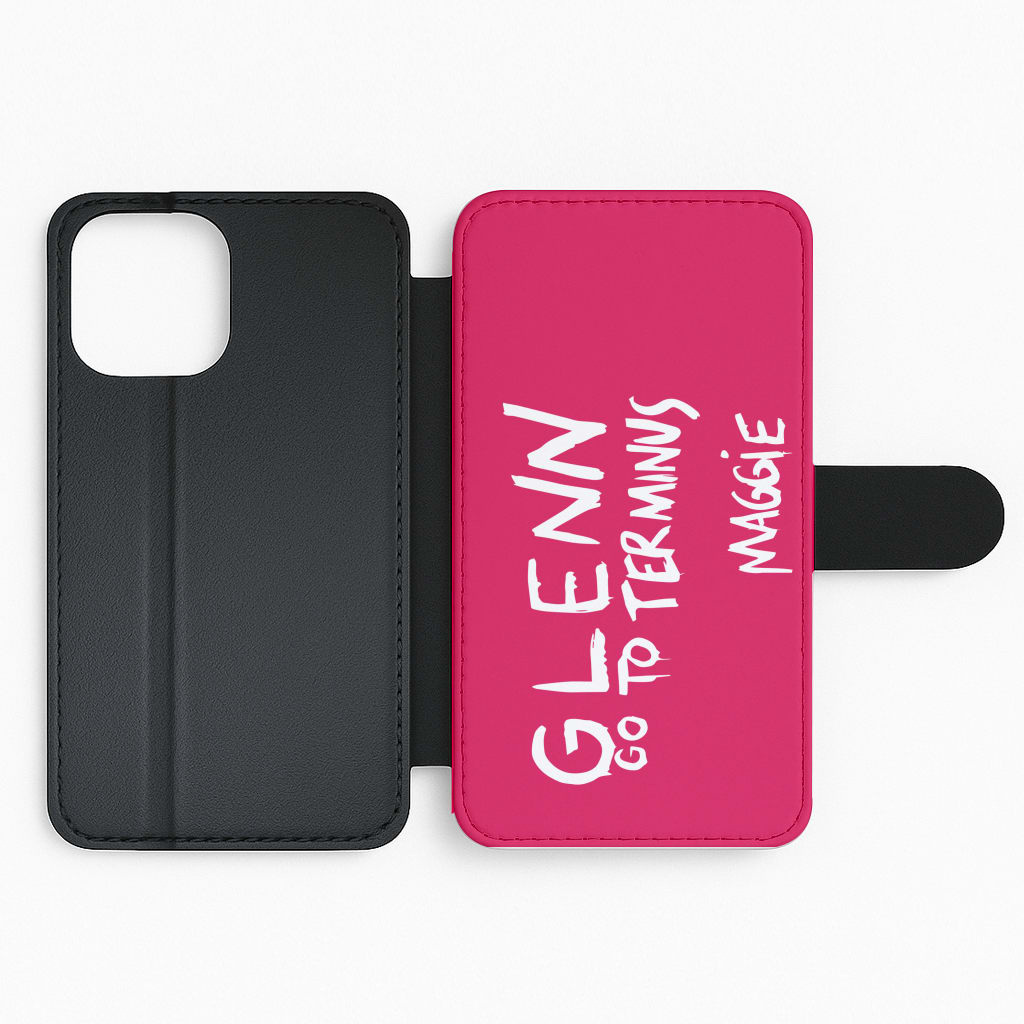 Message For Glenn - TWD Flip Phone Case
