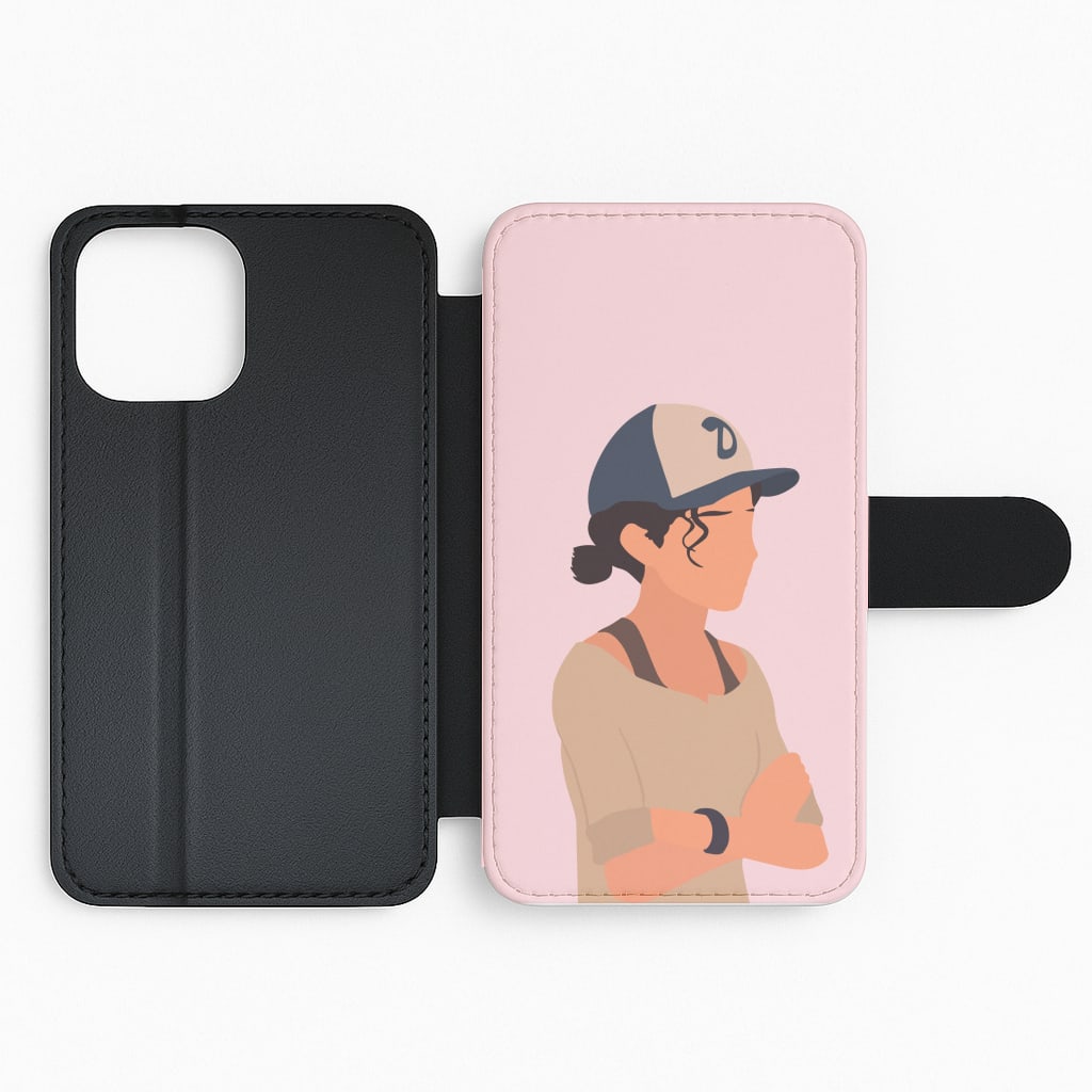 Clementine Faceless - TWD Flip Phone Case
