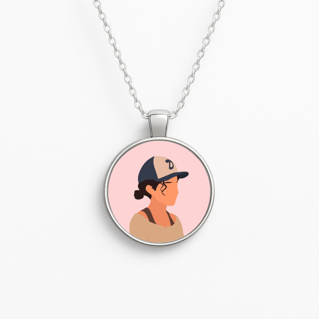 Clementine Faceless - TWD Circle Necklace