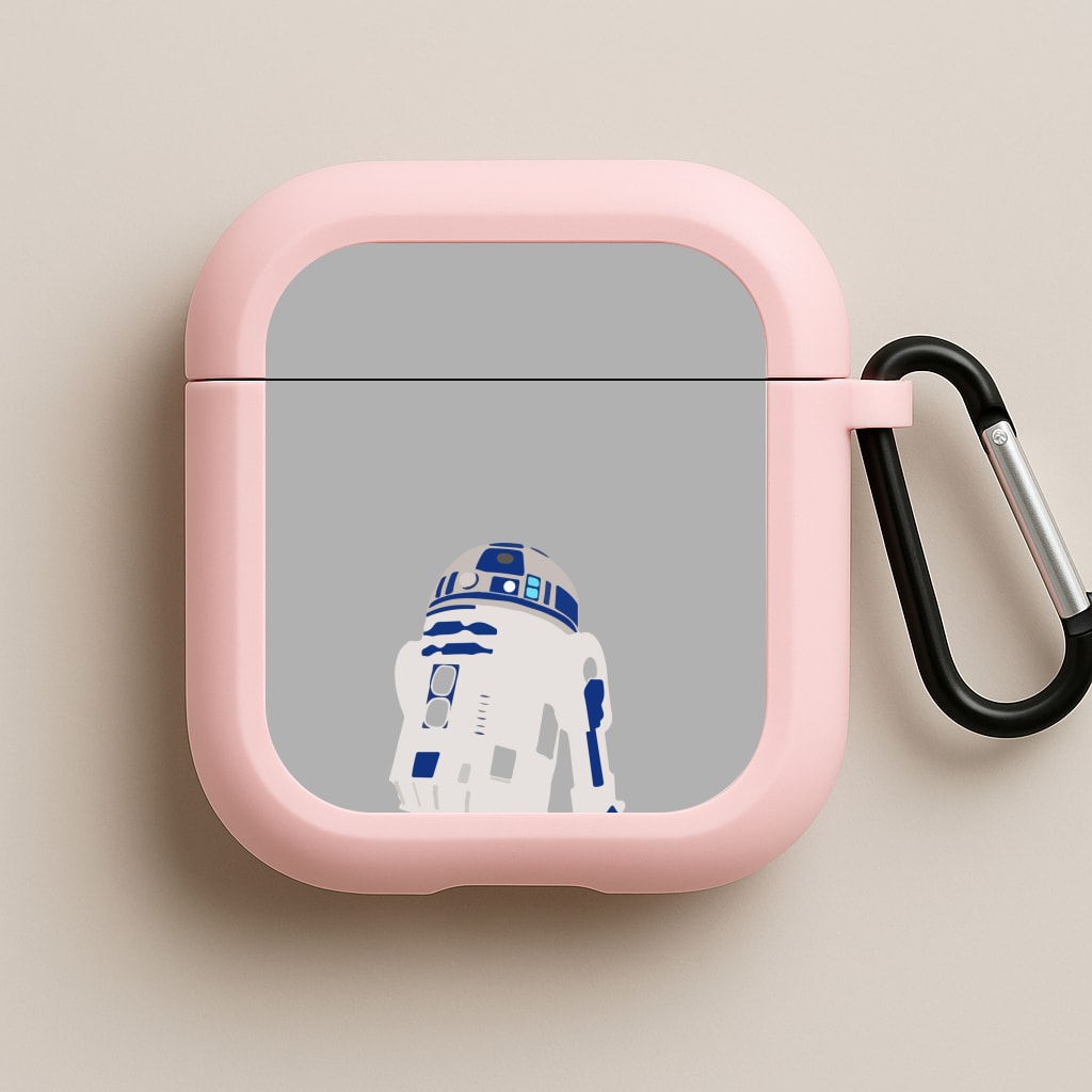 R2D2 Pink AirPods Case