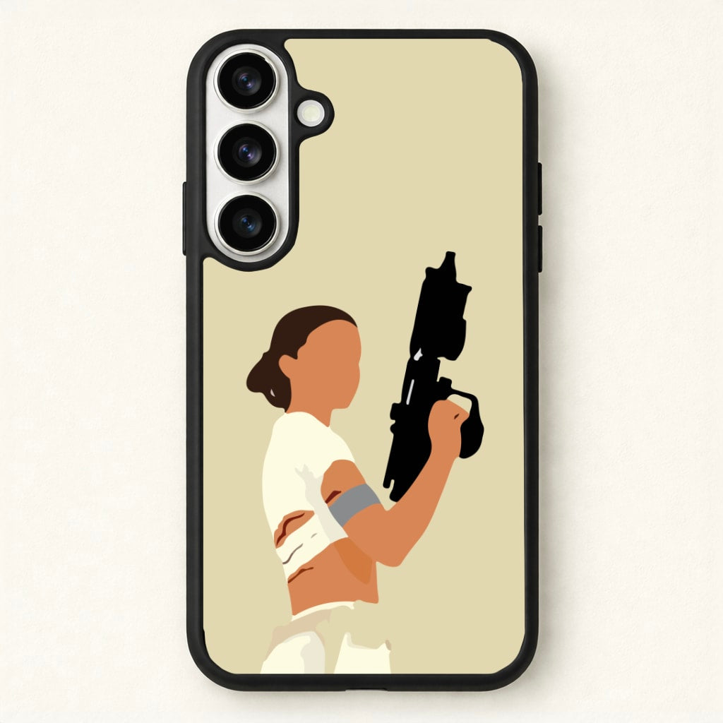 Leia With Gun Phone Case for Galaxy S26 Plus