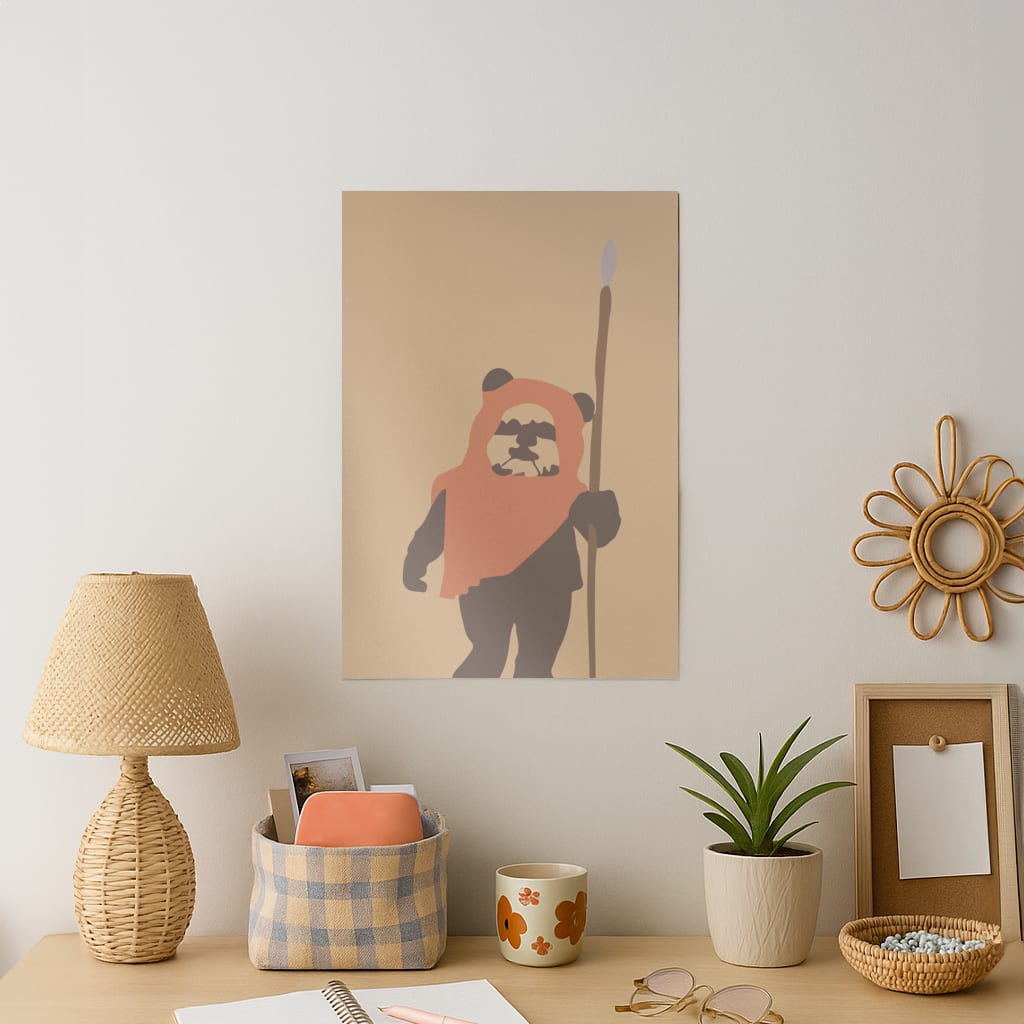 Ewok Art Print
