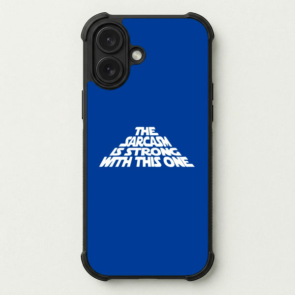 The Sarcasm Is Strong With This One Phone Case — Bumper case