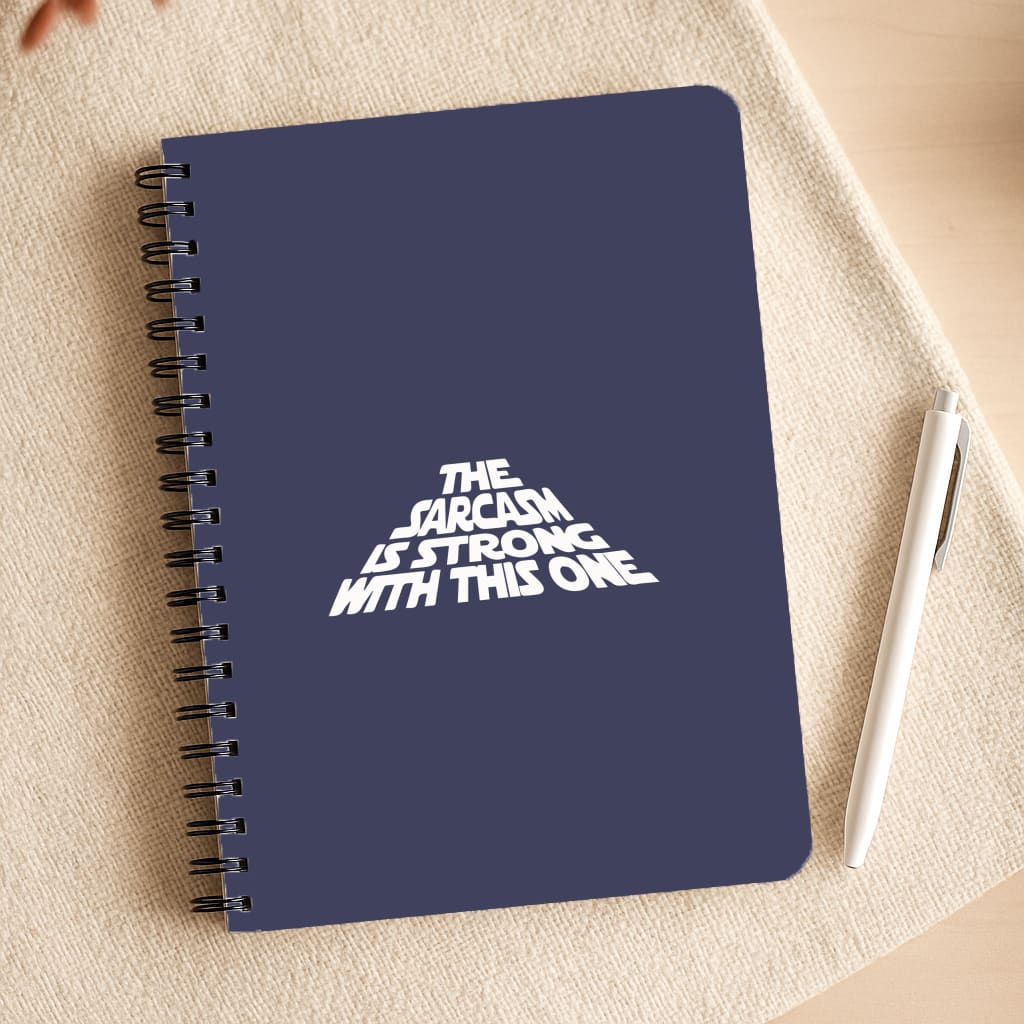 The Sarcasm Is Strong With This One Notepad
