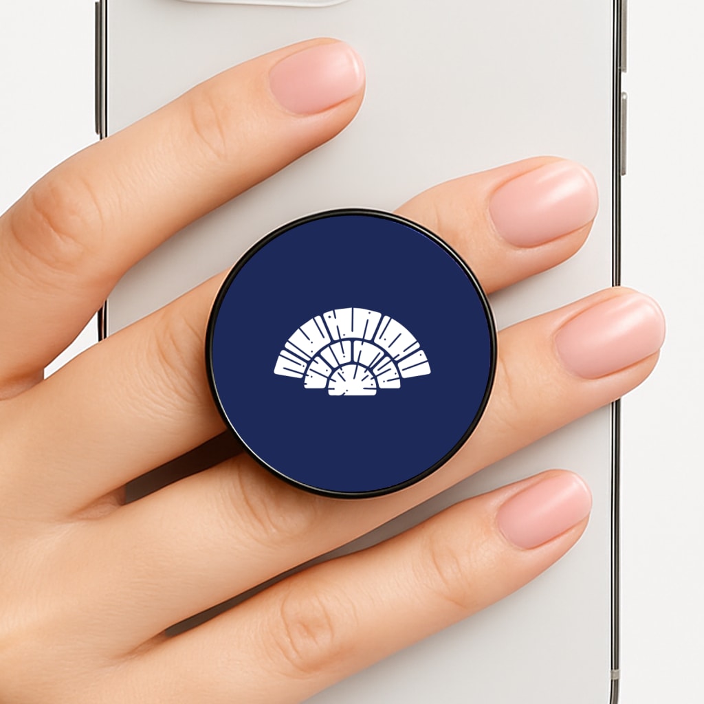 Blue Design Phone Grip