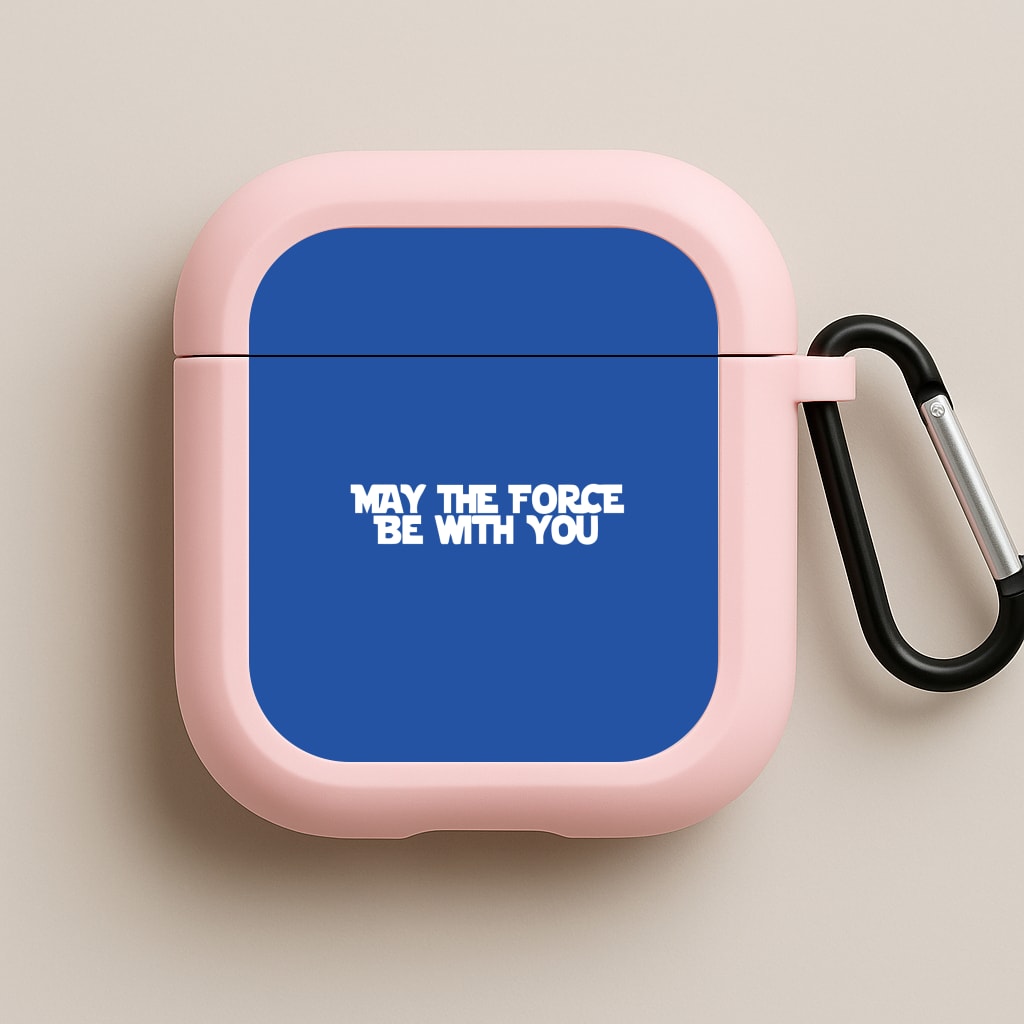 May The Force Be With You Pink AirPods Case
