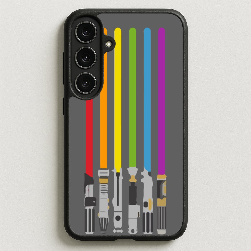 Lightsabers Phone Case for Galaxy S25FE