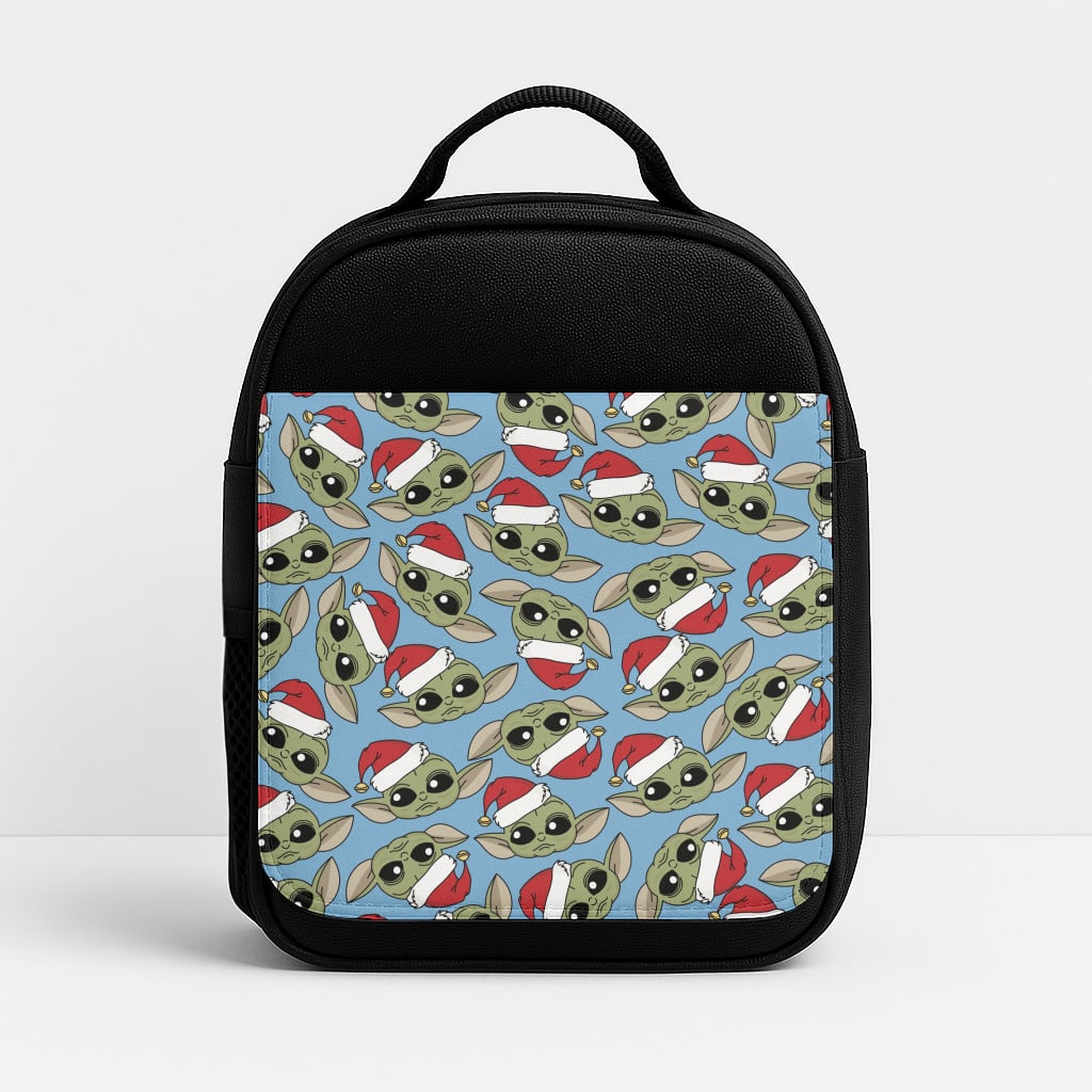 Baby Yoda Christmas Pattern Lunchbox