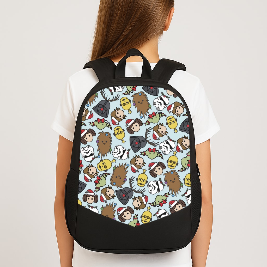 Star Wars Christmas Pattern Backpack