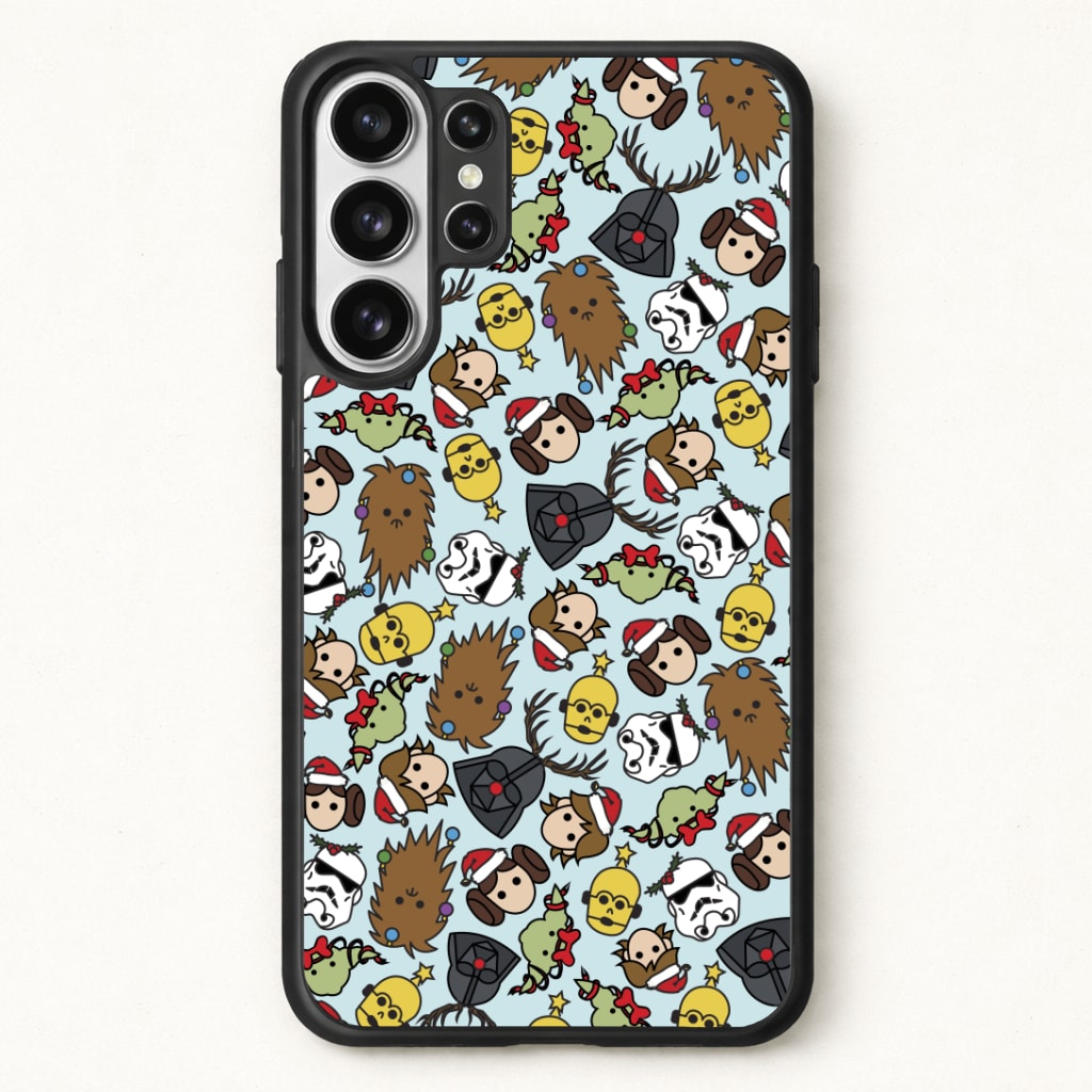 Star Wars Christmas Pattern Phone Case for Galaxy S26 Ultra