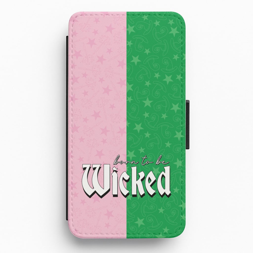 Born To Be Wicked Flip / Wallet Phone Case