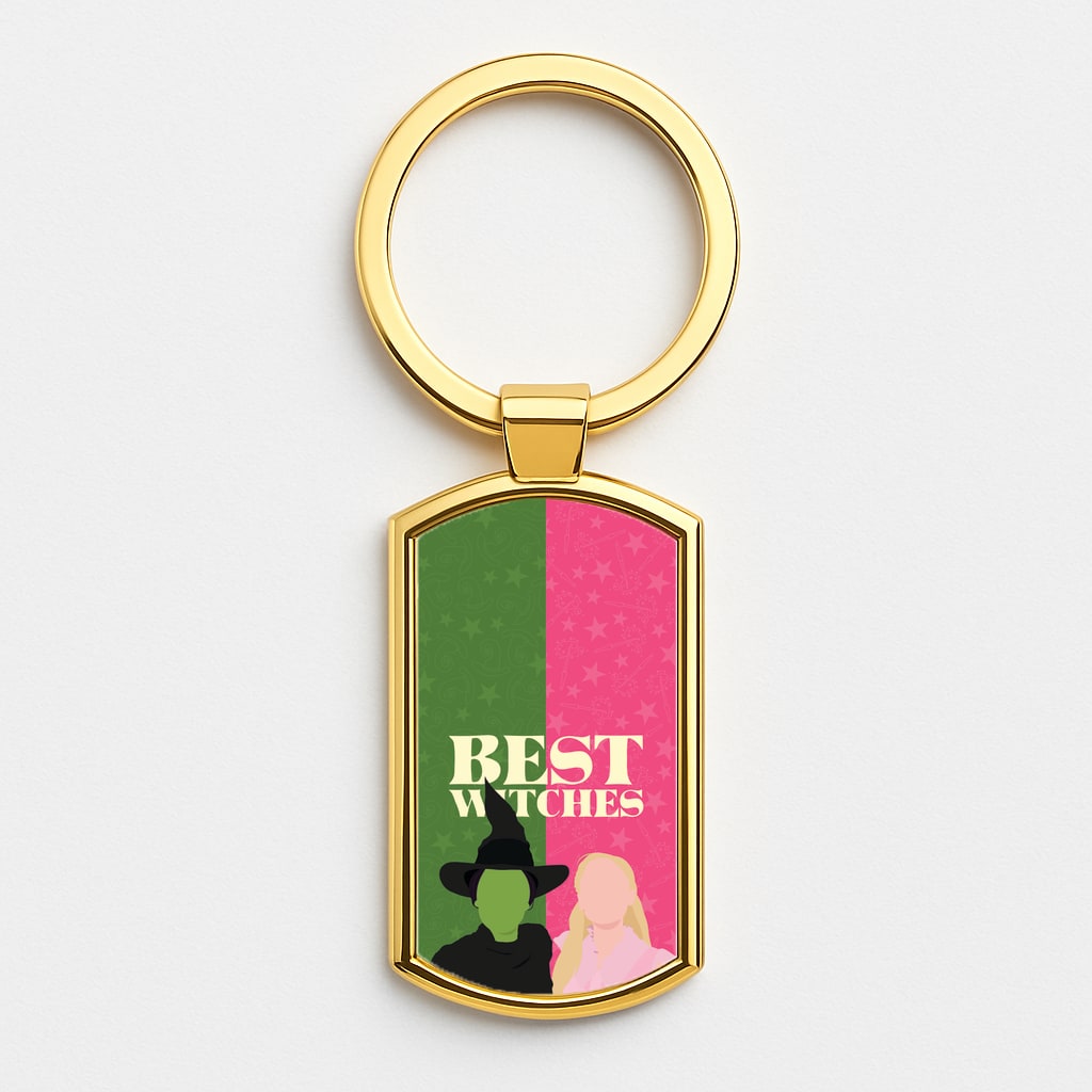 Best Witches Gold Keyring