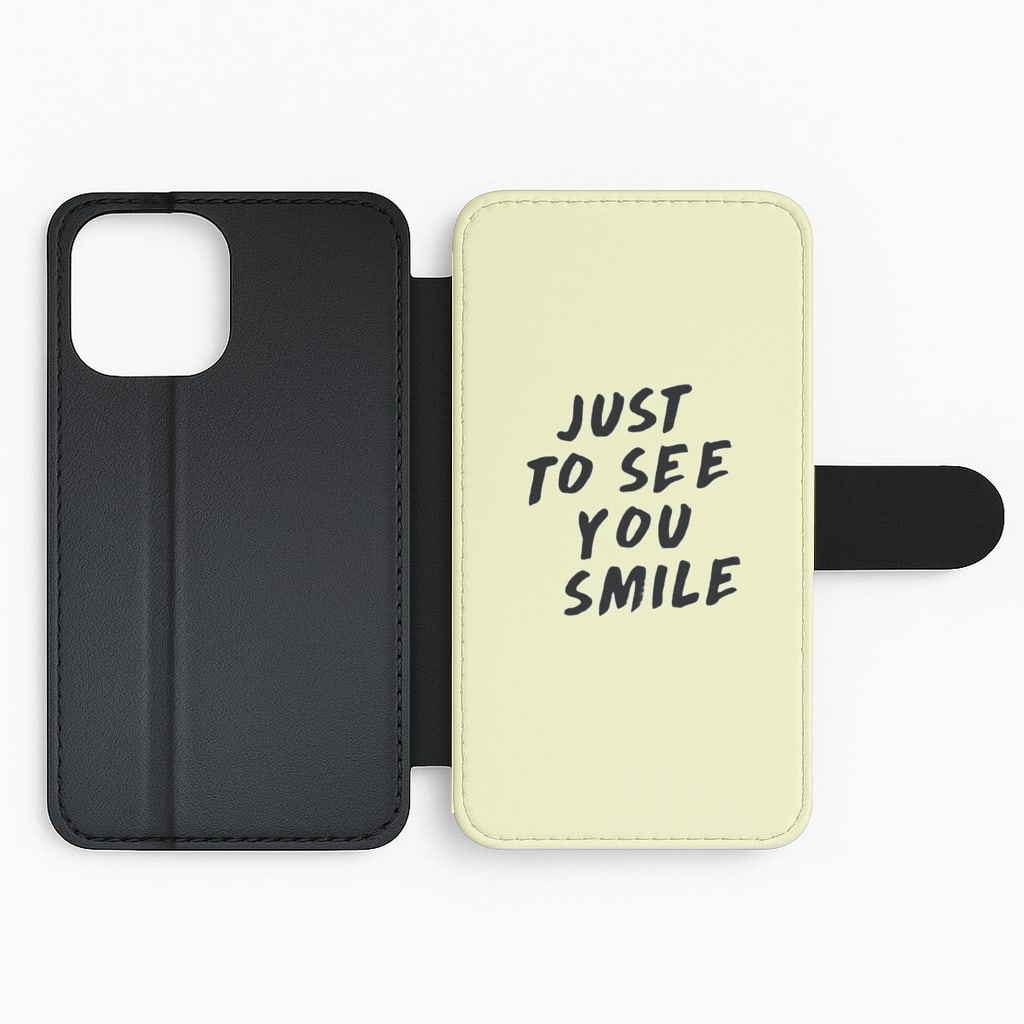 Just To See You Smile - Why Don't We Flip Phone Case