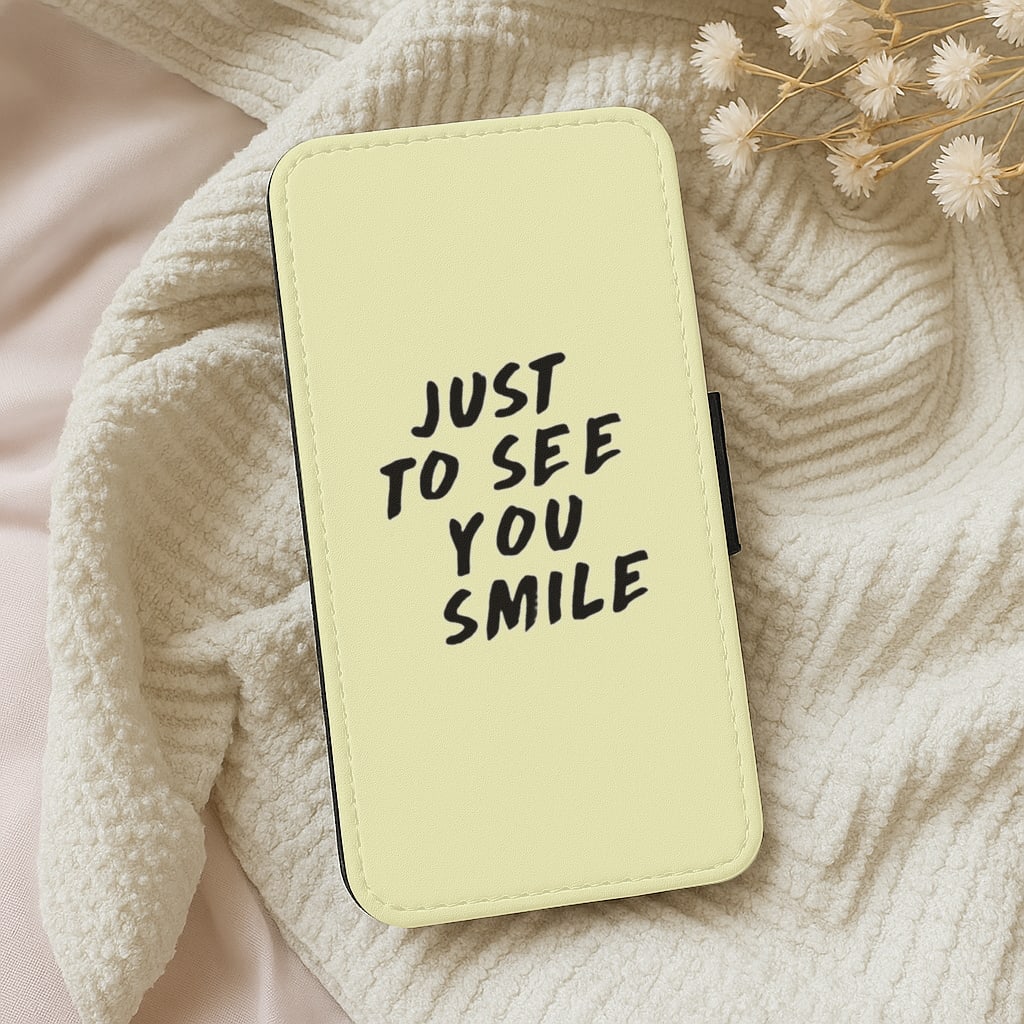 Just To See You Smile - Why Don't We Wallet Phone Case