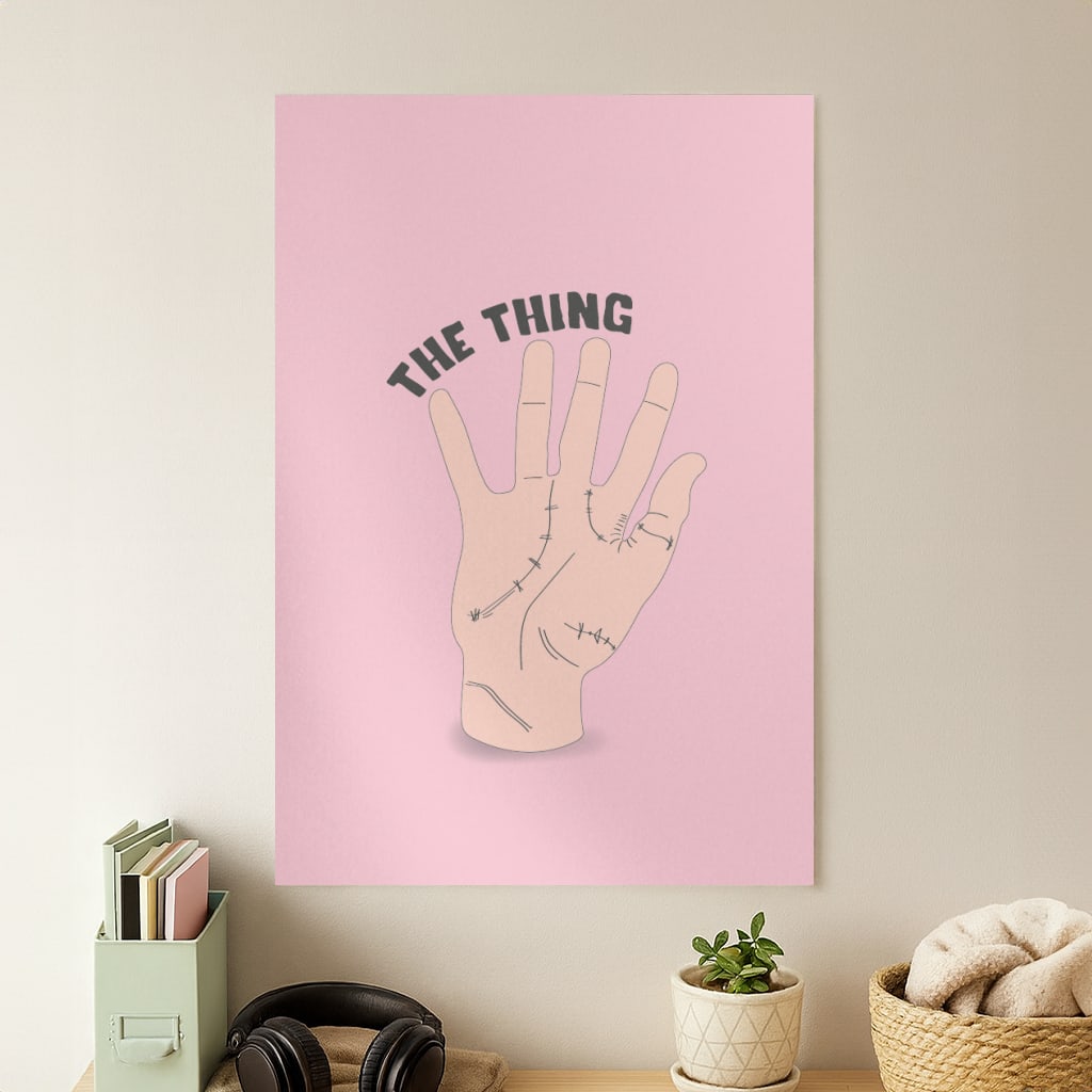 The Thing Wednesday Poster