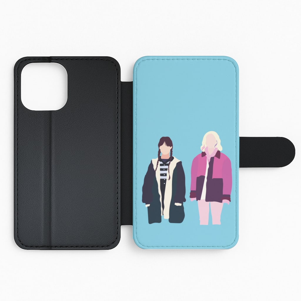 Sinclair And Wednesday Flip Phone Case