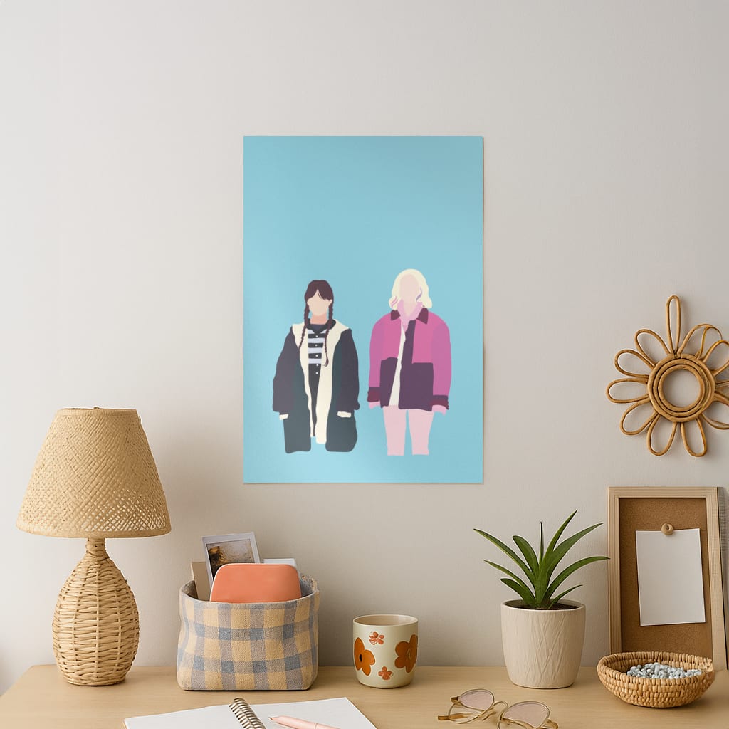 Sinclair And Wednesday Art Print