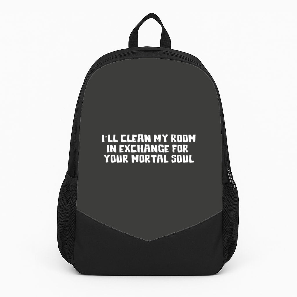 I'll Clean My Room In Exchange Wednesday Backpack