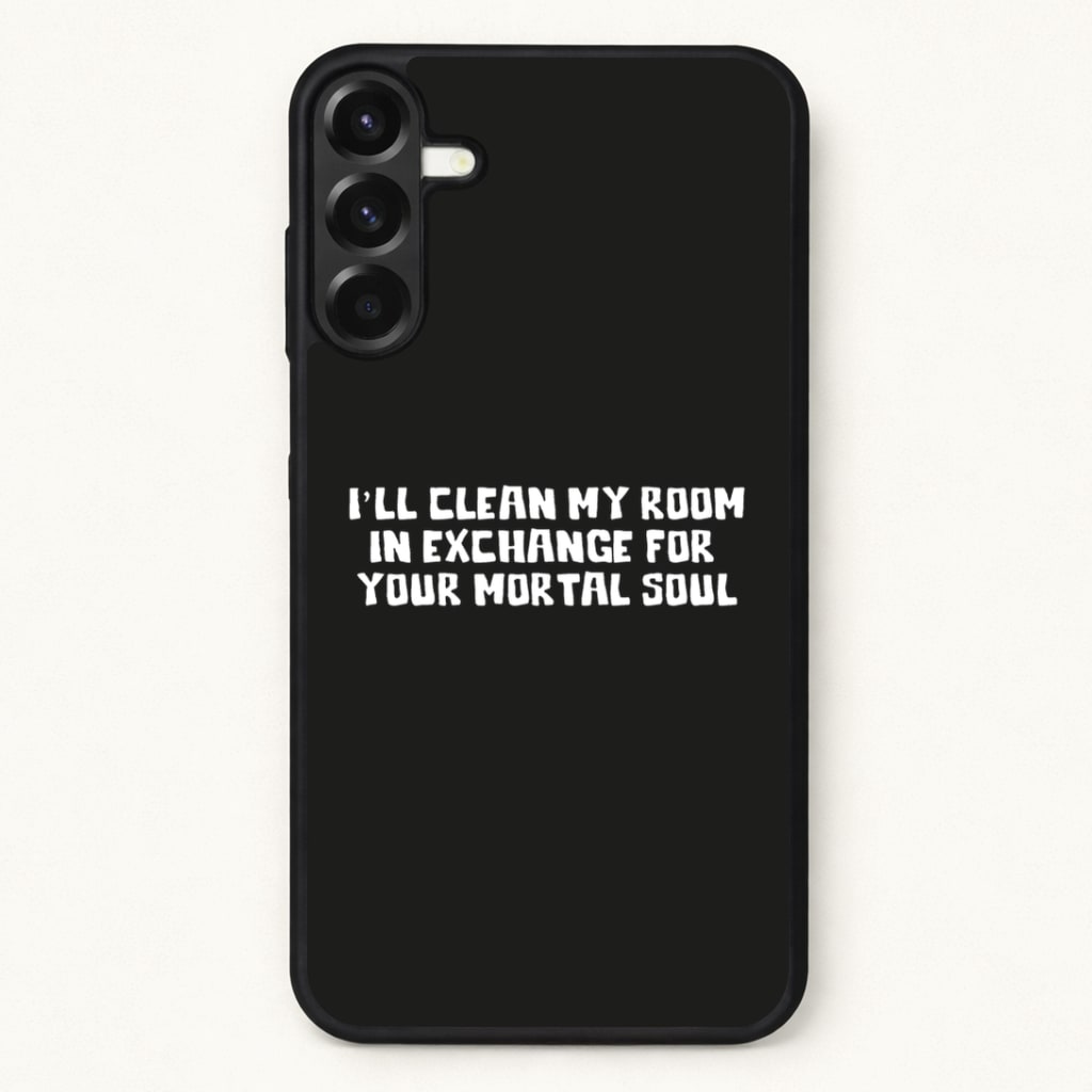 I'll Clean My Room In Exchange Wednesday Phone Case for Galaxy A37