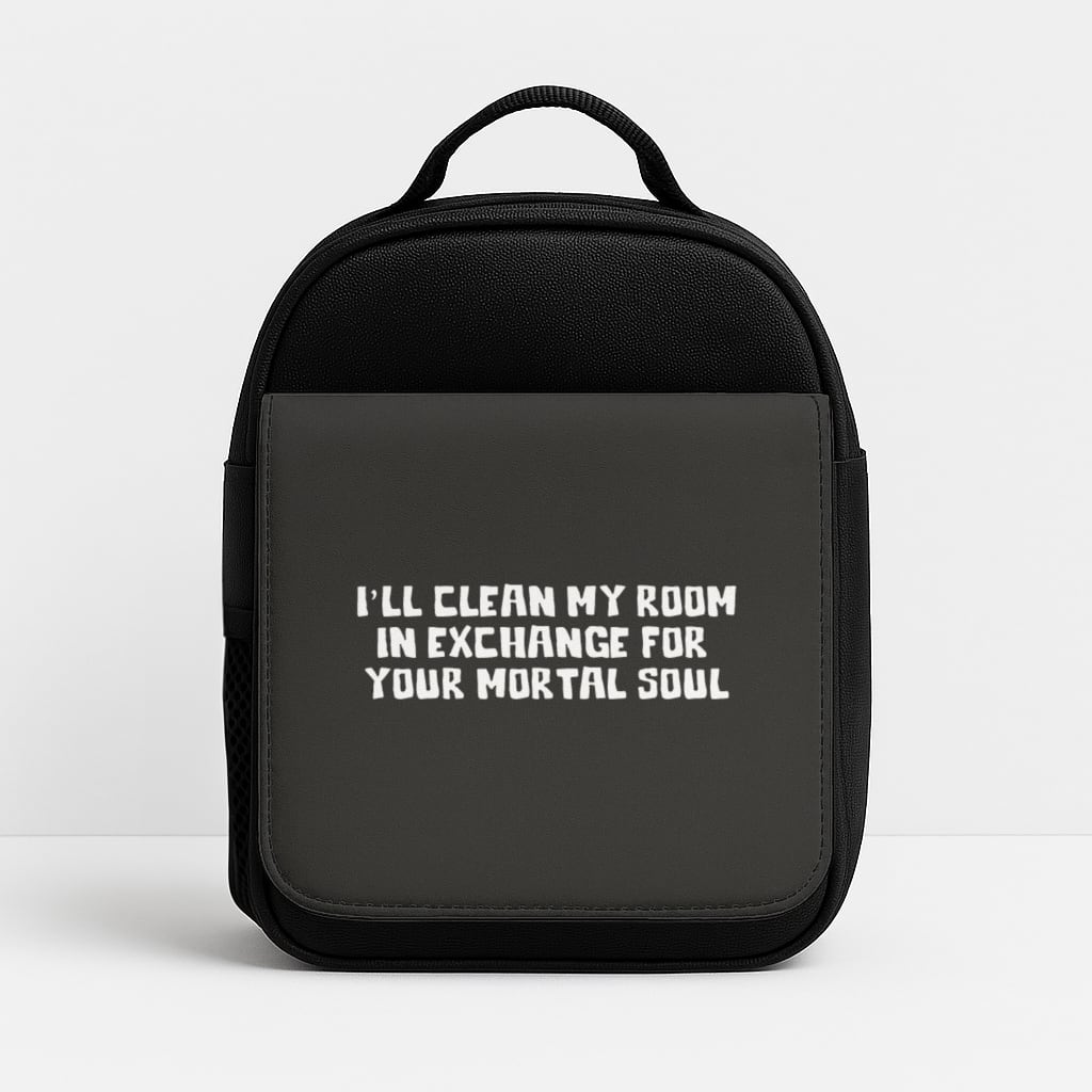 I'll Clean My Room In Exchange Wednesday Insulated Lunchbox