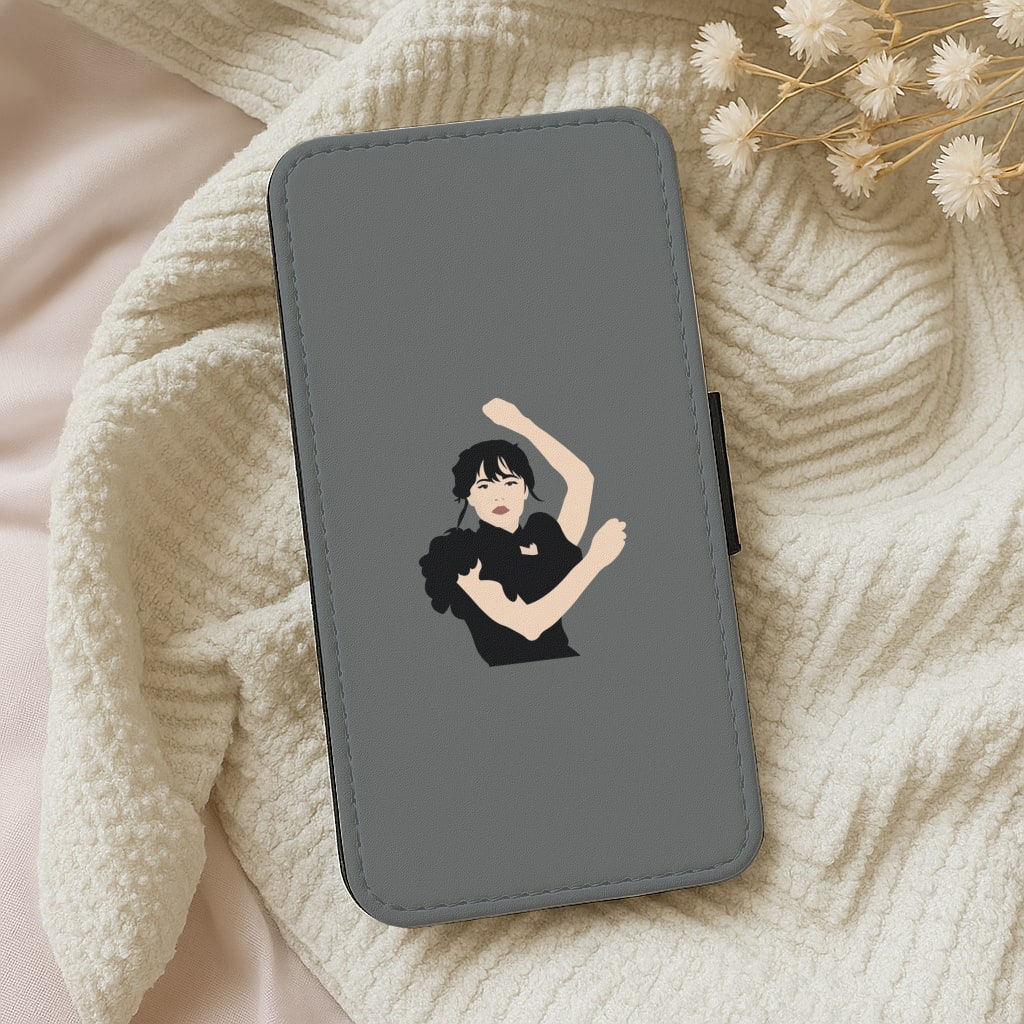 Dancing Wednesday Wallet Phone Case