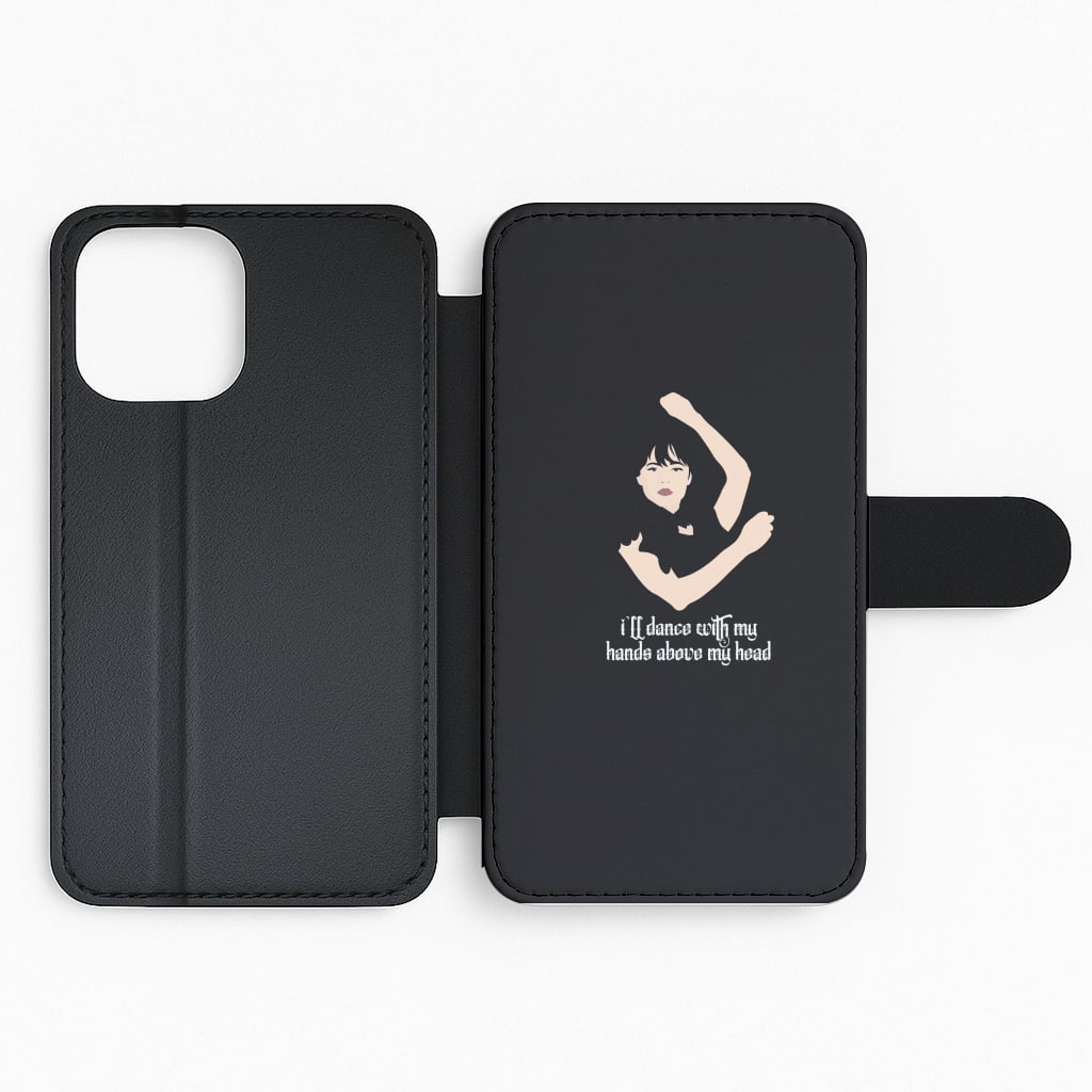 I'll Dance With My Hands Above My Head Wednesday Flip Phone Case