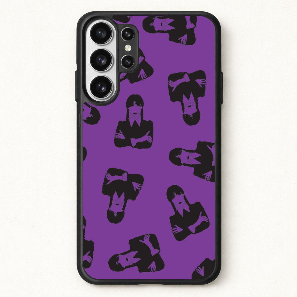 Addams Pattern Phone Case for Galaxy S26 Ultra