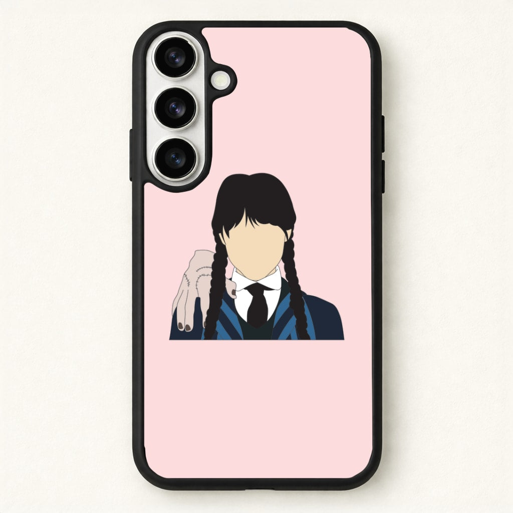 Wednesday And Thing Phone Case for Galaxy S26 Plus