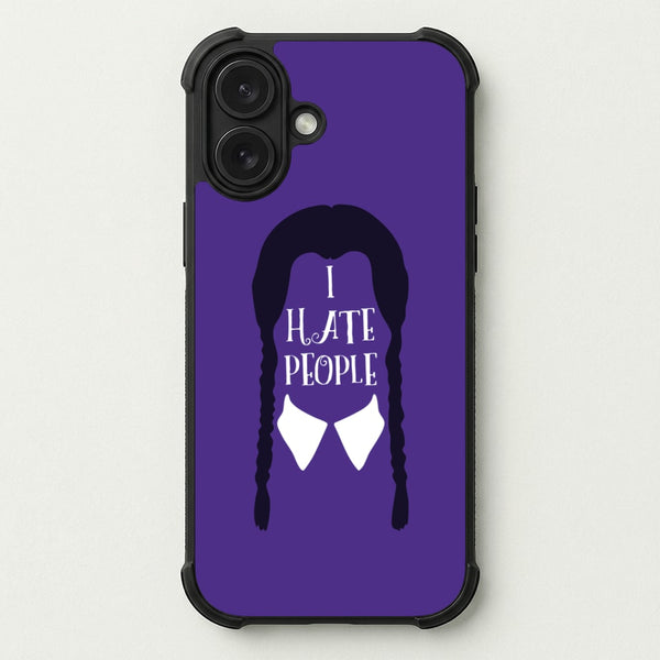 I Hate People Phone Case — Bumper case