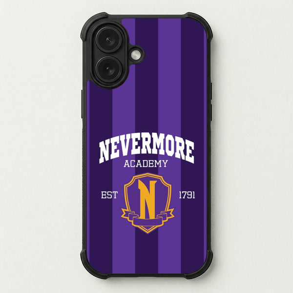 Addams Academy Purple Phone Case — Bumper case