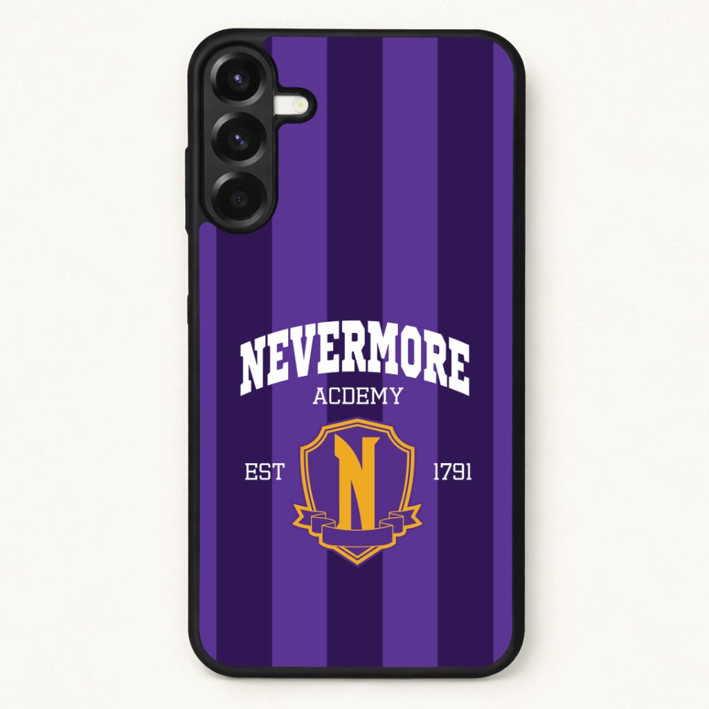 Addams Academy Purple Phone Case for Galaxy A17