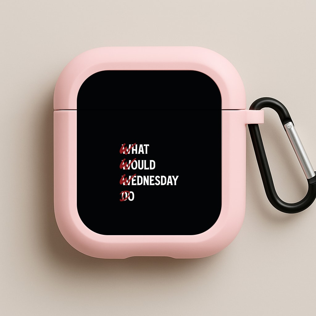 W.W.W.D Pink AirPods Case
