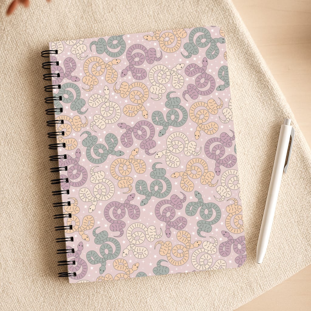 Snakes And Stars - Western Notepad