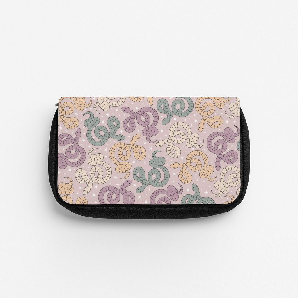 Snakes And Stars - Western Pencil Case