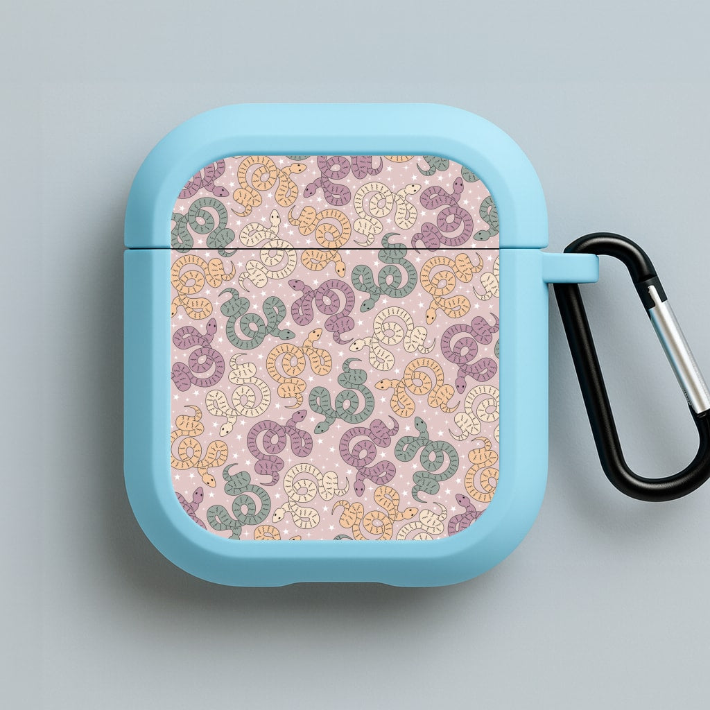 Snakes And Stars - Western Blue AirPods Case