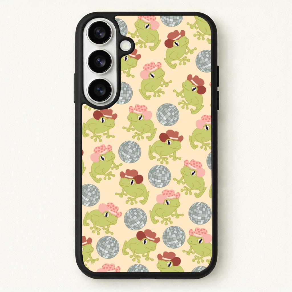 Frogs With Cowboy Hats - Western Phone Case for Galaxy S26