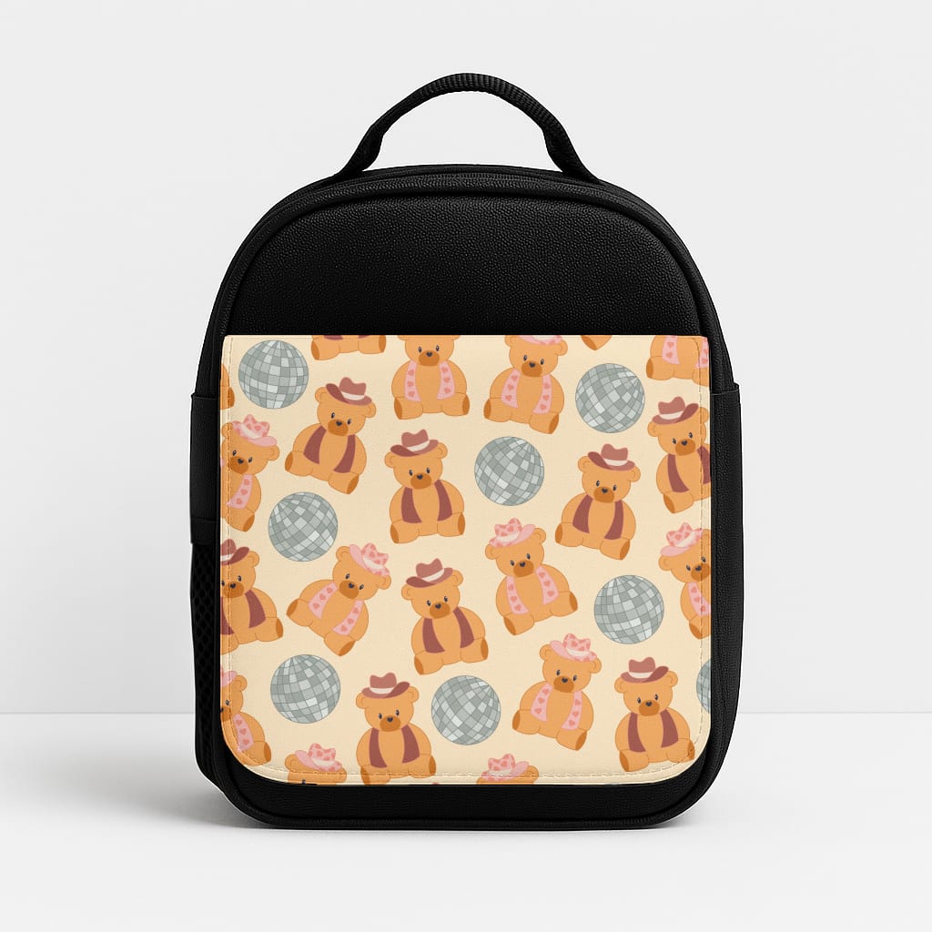 Bears With Cowboy Hats - Western Insulated Lunchbox