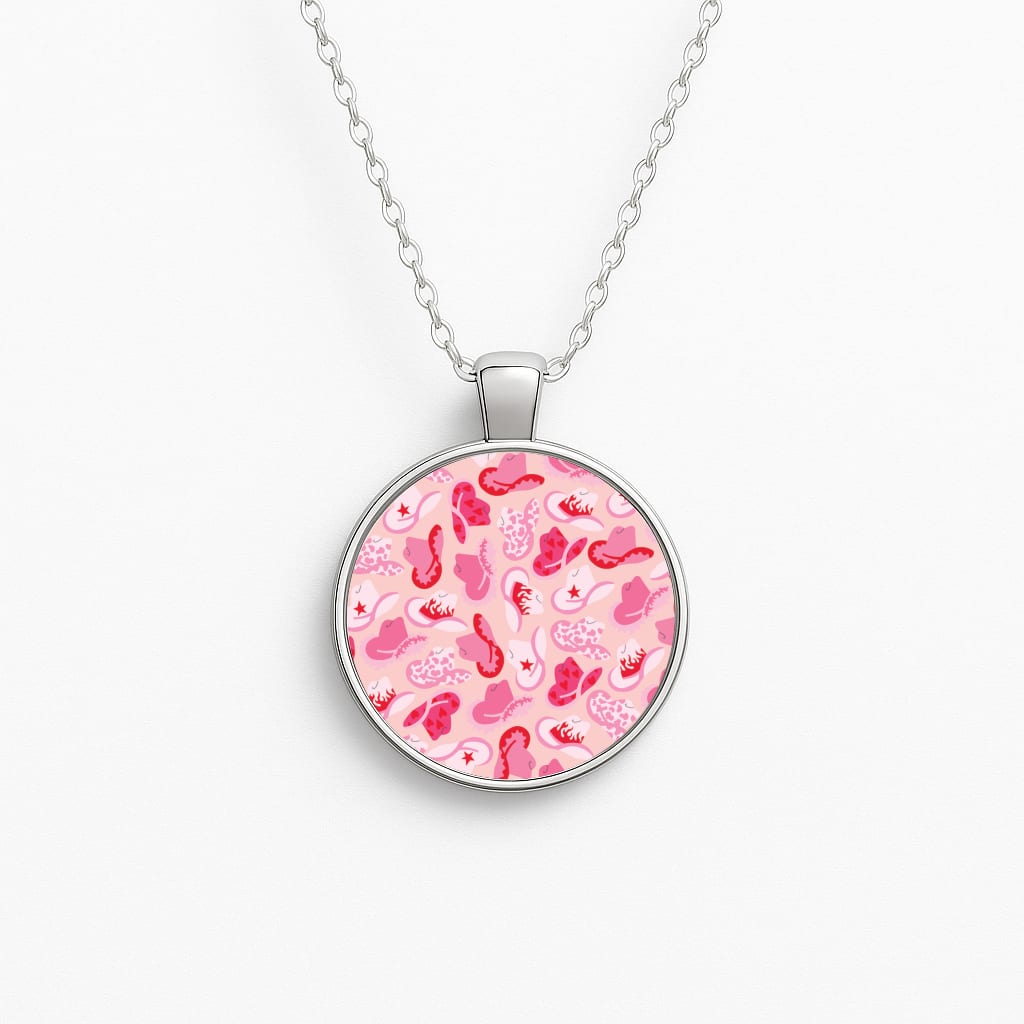 Cowboy Hats - Western Circle Necklace