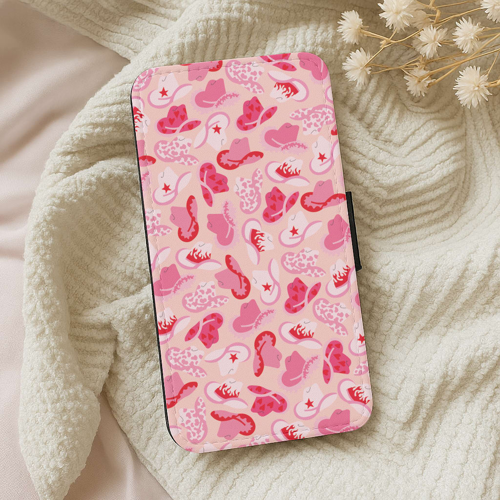 Cowboy Hats - Western  Wallet Phone Case