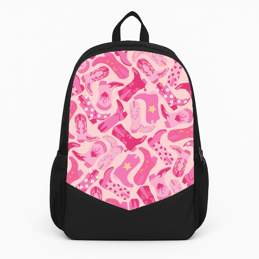 Cowboy Boots - Western Large Backpack