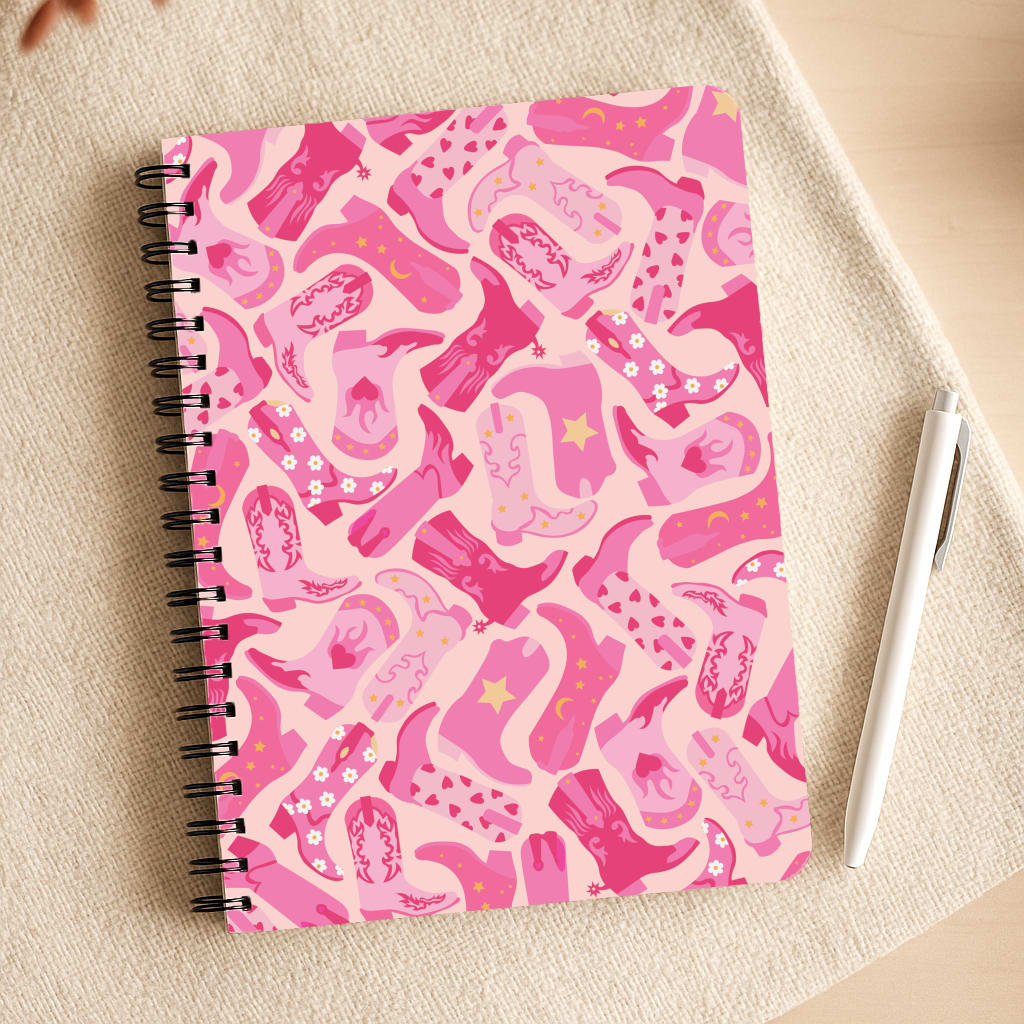 Cowboy Boots - Western Notepad
