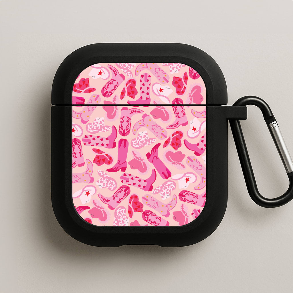 Cowboy Hats And Boots - Western AirPods Case